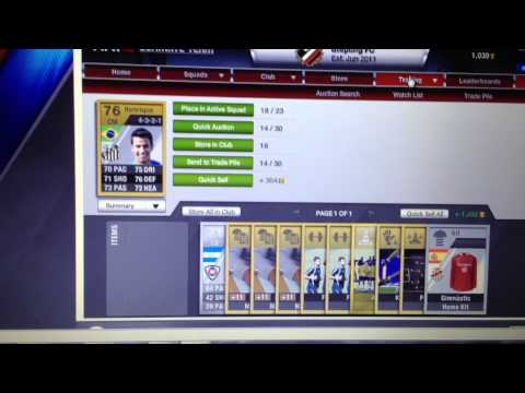 FIFA 12 Gold Pack - Cant believe i got that on camera lads! Recently, i have got IF Mica Richards and IF Kjaer in gold packs using this method. How its done: 1, only buy 7500 c...
