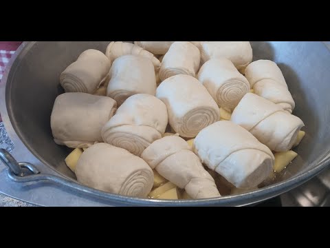 Штрудли с Капустой и Картошкой.Семейный Немецкий Рецепт.Strudel mit Kohl und Kartoffeln.