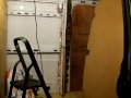 2. Marking out curved panels, insulating, and fitting panels.