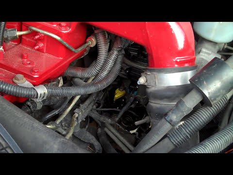 How to do a Dodge Diesel 2500 Fuel Filter Change