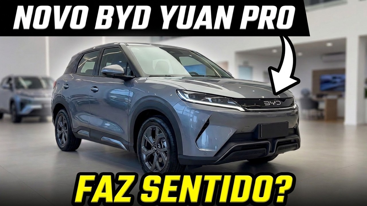 NOVO BYD YUAN PRO 2027 - AVALIAÇÃO EM DETALHES
