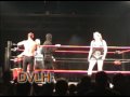 Isis 7 foot tall female wrestler beats up 3 men