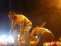 Youths Clowning Outside Coyote Canyon