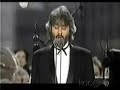 Andrea Bocelli sings 