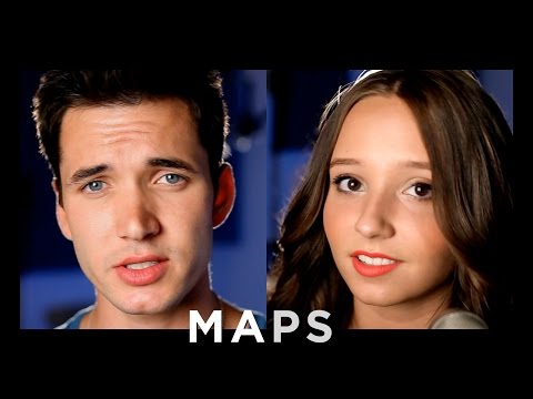 Maps - Maroon 5 (Official Music Video Cover by Ali Brustofski & Corey Gray)