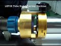 Tube End Facing machine / Squaring Machine, presented by LEFON