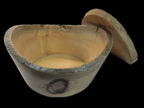band saw - Paul Moore, of http://www.stockroomsupply.com/shop/ makes a wonderful little bandsaw bowl from a log, using tools he invented, The Little Ripper, and The Rou...