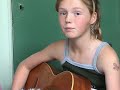 Tara en Floor (12jaar) 2 jaar op gitaarles