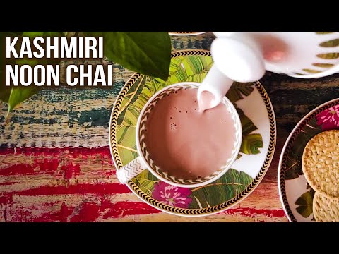 Kashmiri Noon Chai Recipe | How To Make Kashmiri Chai with Green Tea Leaves | Pink Tea | Varun