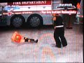 Jeff Hardy Doing A Swanton Off A Firetruck