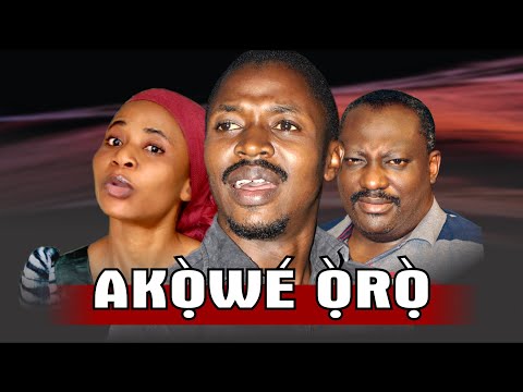 AKOWE ORO (Subtitled: Word Recorder) By EVOM Films Inc. || Written & Directed by 'Shola Mike Agboola