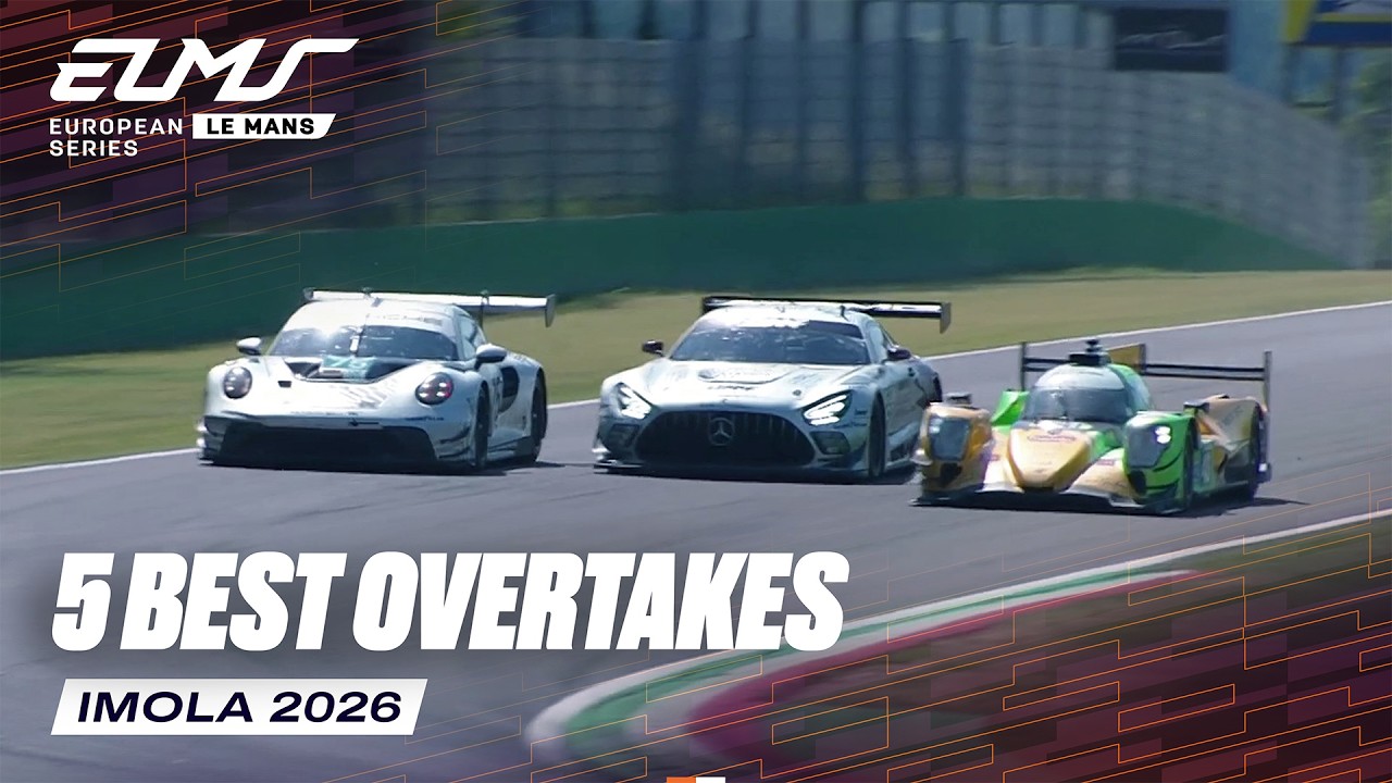 5 Best Overtakes | 4 Hours of Imola 2026 | ELMS