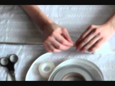 how to dye a rhythmic gymnastics ribbon