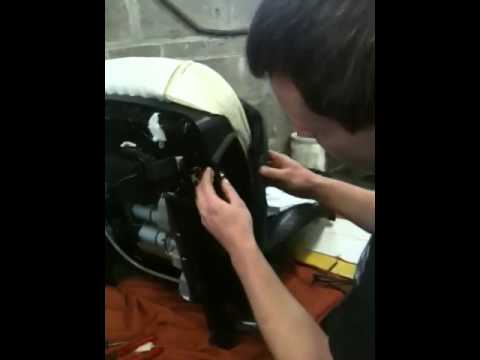 Porsche seat heater replace