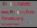 The Sec forum HACKS