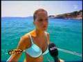 Jeanette Biedermann Bauchstudie bis Okt 2003