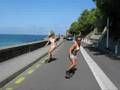 Skater Girls at Biarritz - ROXY - Pin UP CALVIN KLEIN Swimvear