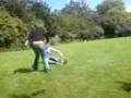 Drunken broad daylight wrestling