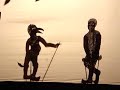 Cambodian Shadow Puppet Theatre 1: Monkeys fighting Cambodian Shadow Puppet Theatre 1: Monkeys fighting