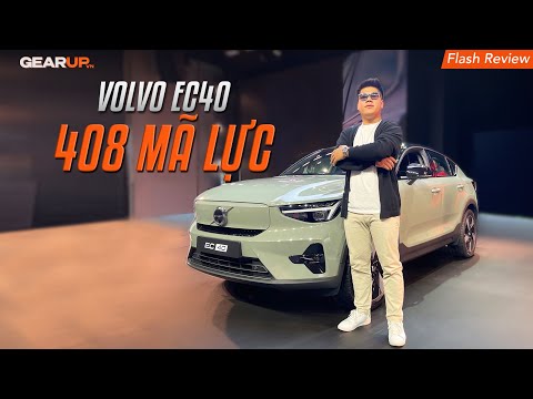 Volvo EC40: Crossover thuần điện, 408 mã lực, AWD, kiểu dáng ăn chơi NHƯNG GIÁ CÒN RẺ HƠN XC40
