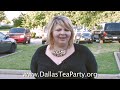 DallasTeaParty.org After Janeane Garafolo's insult (seen one minute into previous video - www.youtube.com ) Citizens attending America's Tea Party once again invite Miss Garafolo to America's Tea Party on July 4, 2009. 