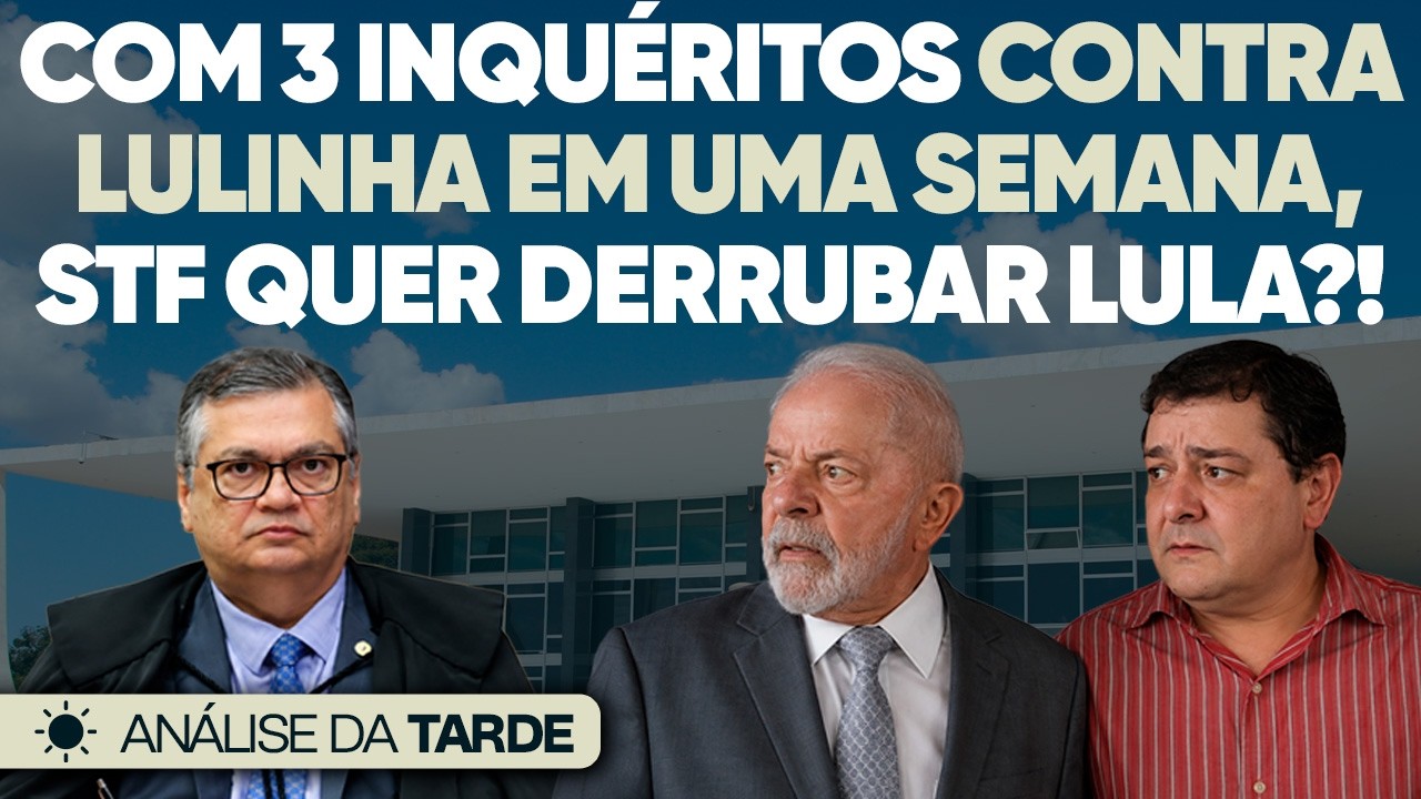 🚨 URGENTE: Dino Abre 3º INQUÉRITO Contra Lulinha!
