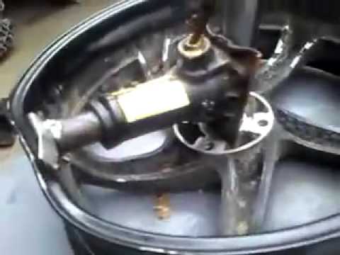 how to repair bent rim