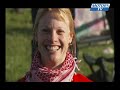 a great final between three tractors on danish tractor pulling .