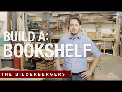 how to build bookshelves