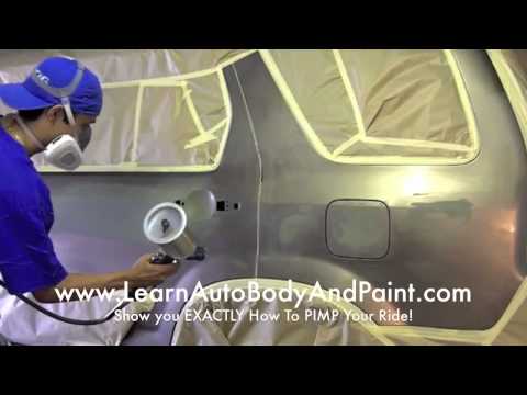 how to home paint a car