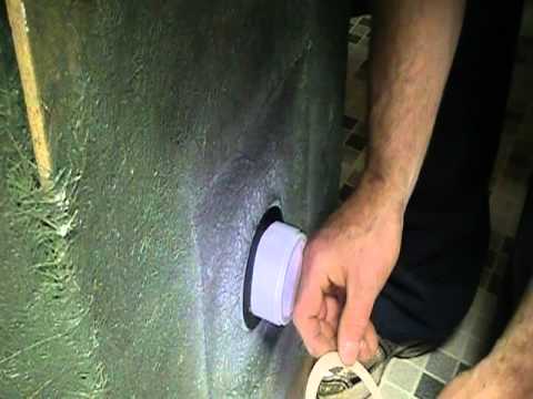 how to vent shower in basement