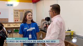 Curso de robótica de graça em Marília