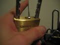 Brinks 50mm adjustable shackle