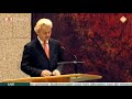 Geert Wilders over ontslag Ella Vogelaar (2e termijn)