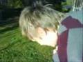 guy puking blood