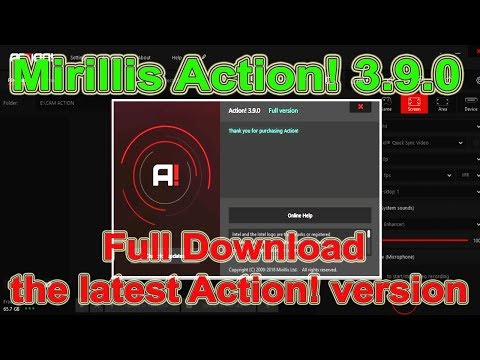 Mirillis Action! 3.9.0 - Download the latest Action! Full version