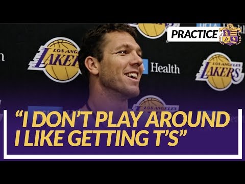 Video: Lakers Nation Interview: Luke Walton Talks About the Reason He Got A Technical in Last Nights Game