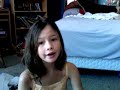 my little sister messing with my computer 