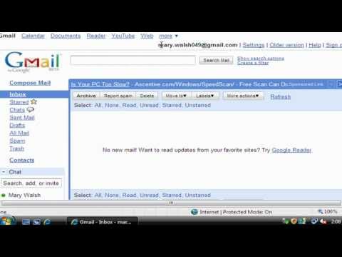 how to set email address