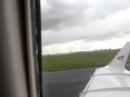 learjet take off