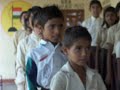 Indian School kids singing in English
