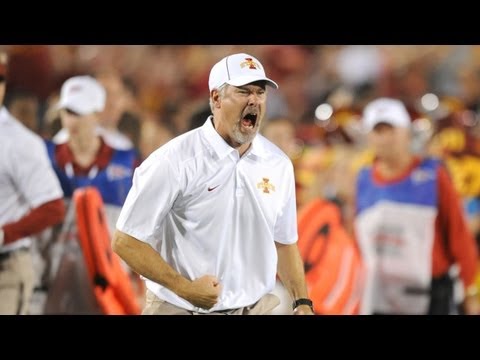 Paul Rhoads - Iowa State Football Head Coach Paul Rhoads Post-Game Media Conference after Texas game.