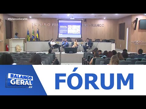 O TRE em parceria com a UFS, realiza mais um fórum da Justiça Eleitoral de Sergipe