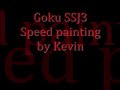 Goku SSJ3 Speed painting