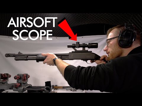 Airsoft Scopes On Real Guns - Can They Survive?