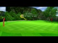 sean, adam, danny, and mark playing wii sports golf. this will feature player commentary.