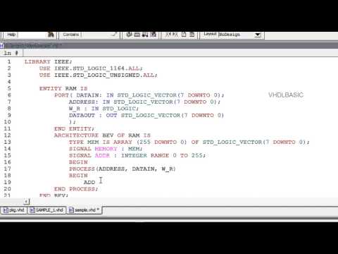 how to define package in vhdl