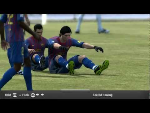 how to celebrations in fifa 12