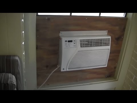 how to repair a window a c unit
