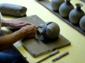 Ingleton Pottery My folks show how to make a clay pottery ceramic piggy bank on the wheel